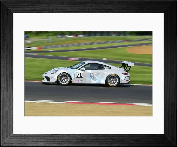 Framed Print : CM34 8479 Dallas Carroll, Porsche 991-2 Cup Framed Print : CM34 8479 Dallas Carroll, Porsche 991-2 Cup