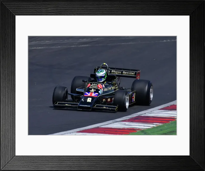 Framed Print : CJ12 8890 Nick Padmore, Lotus 77 Framed Print : CJ12 8890 Nick Padmore, Lotus 77