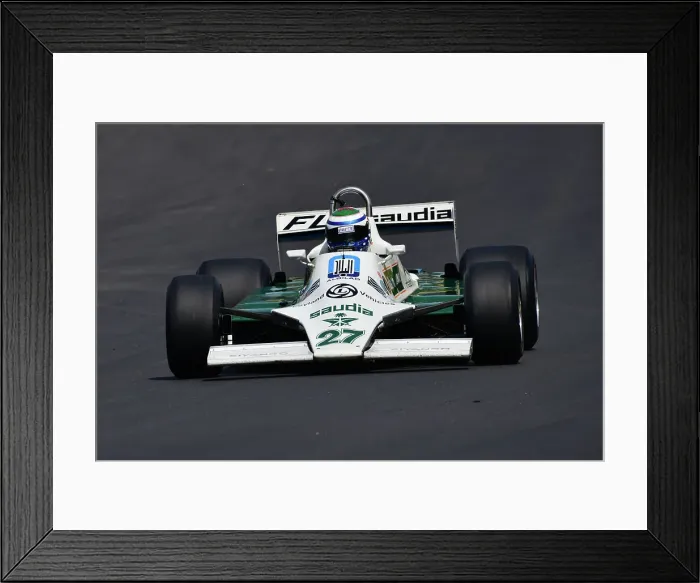 Framed Print : CJ12 8902 Mark Hazell, Williams FW07B Framed Print : CJ12 8902 Mark Hazell, Williams FW07B