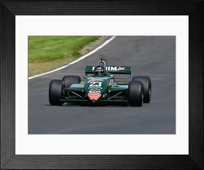 Framed Print : CJ12 8905 Ken Tyrrell, Tyrrell 011 Framed Print : CJ12 8905 Ken Tyrrell, Tyrrell 011