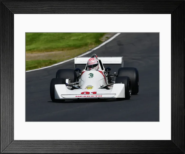 Framed Print : CJ12 8913 Max Werner, Hesketh 308C Framed Print : CJ12 8913 Max Werner, Hesketh 308C