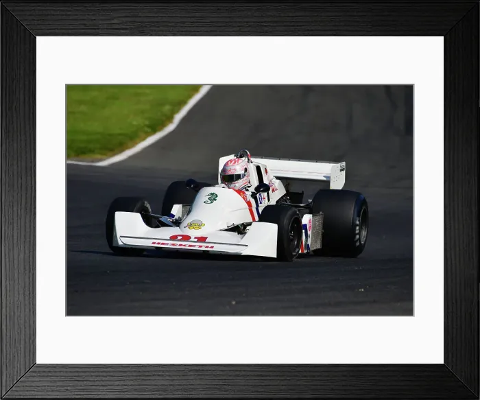 Framed Print : CJ12 9221 Max Werner, Hesketh 308C