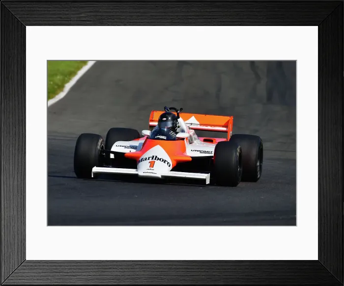 Framed Print : CJ12 9231 Steve Hartley, McLaren MP4-1 Framed Print : CJ12 9231 Steve Hartley, McLaren MP4-1