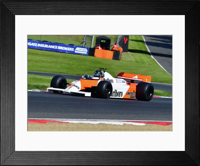 Framed Print : CJ12 9262 Steve Hartley, McLaren MP4-1 Framed Print : CJ12 9262 Steve Hartley, McLaren MP4-1