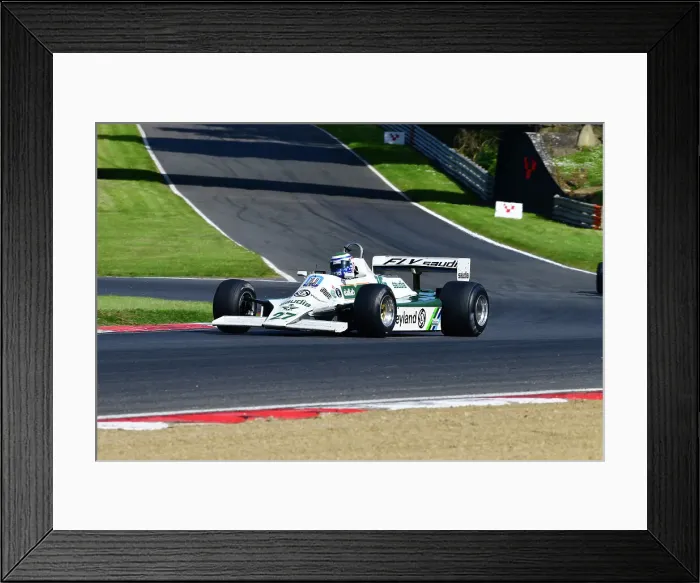Framed Print : CJ12 9266 Mark Hazell, Williams FW07B Framed Print : CJ12 9266 Mark Hazell, Williams FW07B