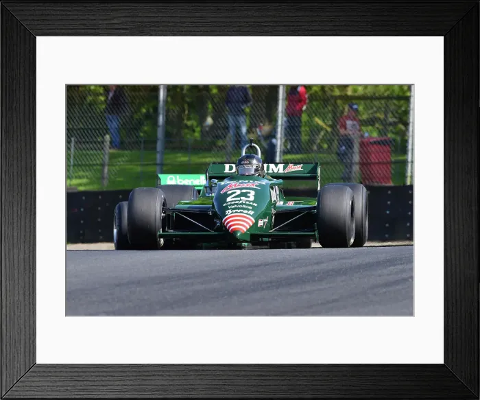 Framed Print : CJ12 9278 Ken Tyrrell, Tyrrell 011 Framed Print : CJ12 9278 Ken Tyrrell, Tyrrell 011