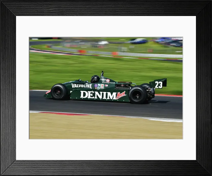 Framed Print : CM34 8322 Ken Tyrrell, Tyrrell 011 Framed Print : CM34 8322 Ken Tyrrell, Tyrrell 011
