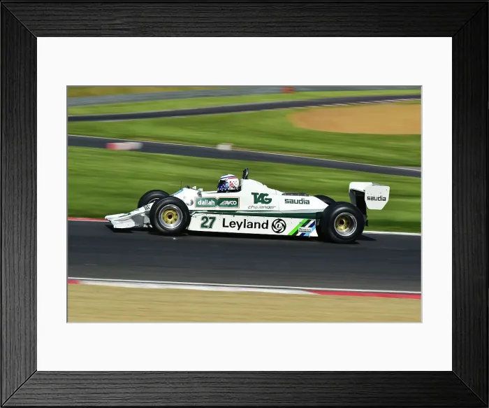 Framed Print : CM34 8326 Mark Hazell, Williams FW07B Framed Print : CM34 8326 Mark Hazell, Williams FW07B