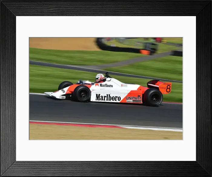Framed Print : CM34 8377 Mark Higson, McLaren MP4-1B Framed Print : CM34 8377 Mark Higson, McLaren MP4-1B