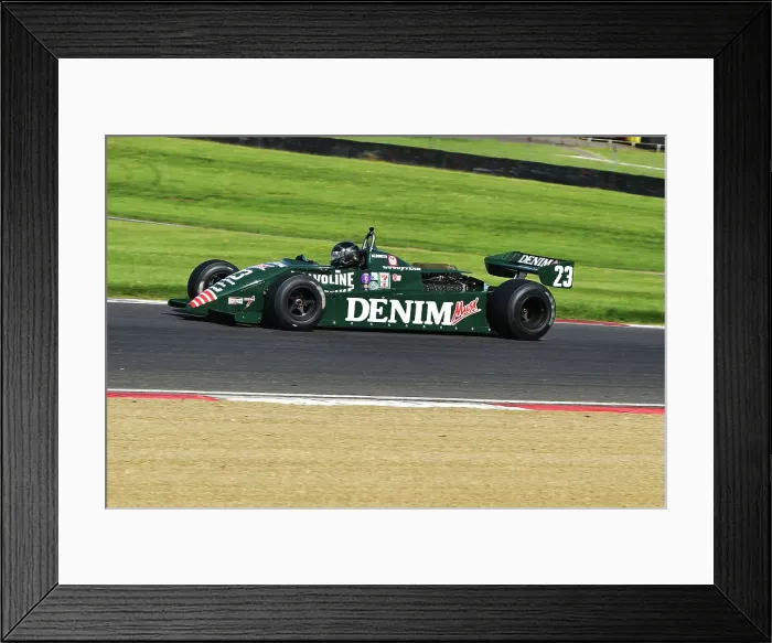 Framed Print : CM34 8398 Ken Tyrrell, Tyrrell 011 Framed Print : CM34 8398 Ken Tyrrell, Tyrrell 011