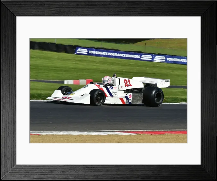 Framed Print : CM34 8407 Max Werner, Hesketh 308C
