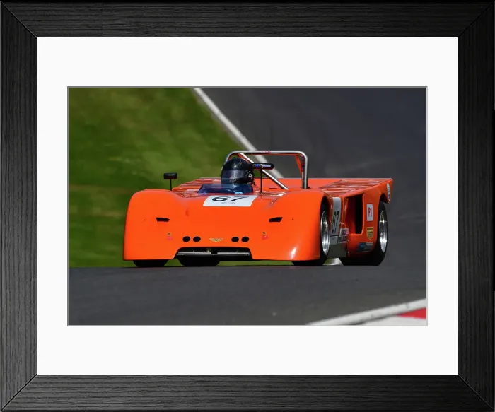Framed Print : CJ12 9026 Robert Shaw, Chevron B19