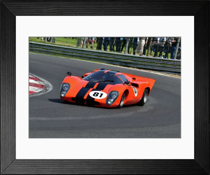 Framed Print : CJ12 9036 Chris Beighton, Lola T70 MK3B Framed Print : CJ12 9036 Chris Beighton, Lola T70 MK3B