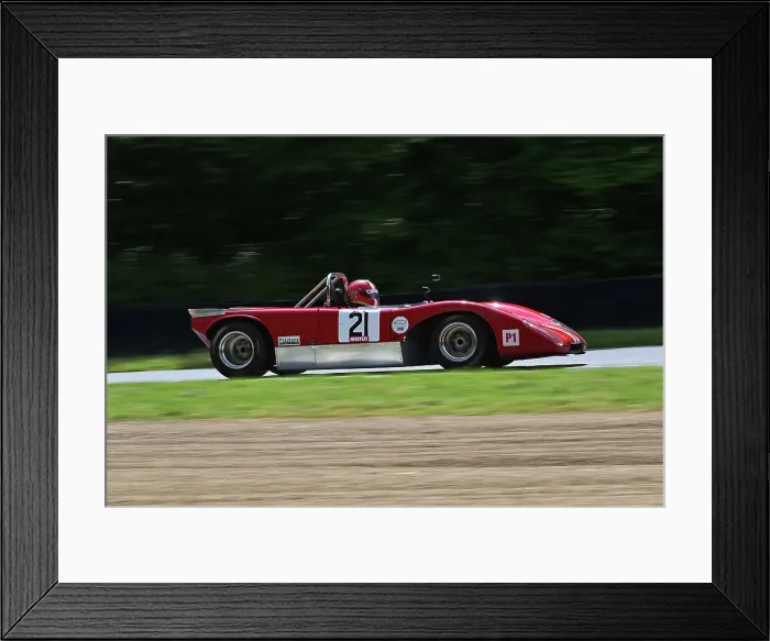 Framed Print : CM34 8036 Nick Pink, Chris Fox, Lola T210