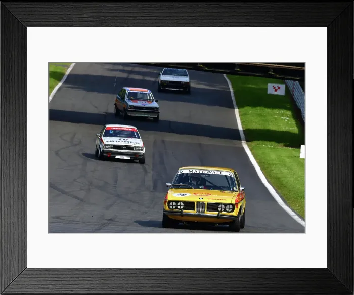 Framed Print : CJ12 9448 James Colburn, BMW 3 litre Si Framed Print : CJ12 9448 James Colburn, BMW 3 litre Si