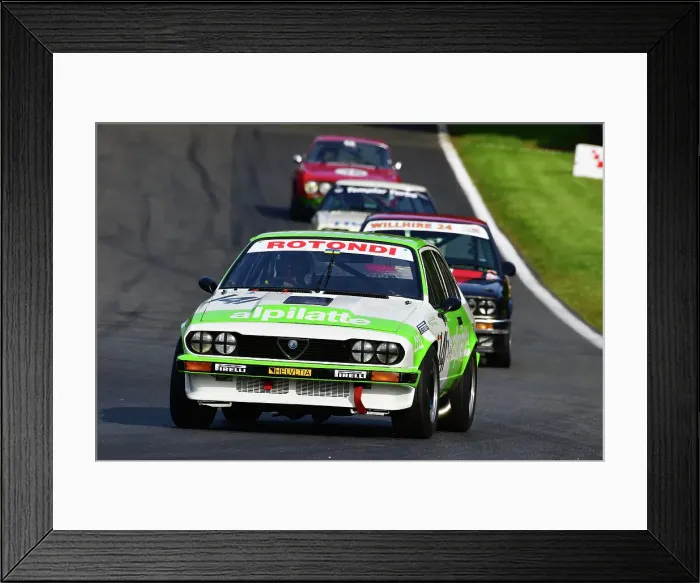 Framed Print : CJ12 9465 Paul Clayson, Alfa Romeo GTV6 Framed Print : CJ12 9465 Paul Clayson, Alfa Romeo GTV6