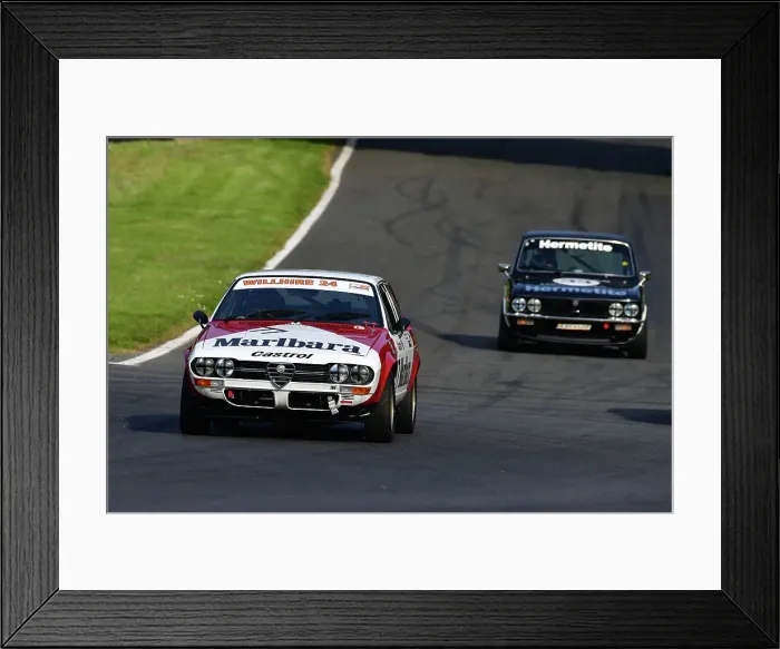 Framed Print : CJ12 9469 James Gibbons, Kei Ando, Alfa Romeo Alfetta GTV Framed Print : CJ12 9469 James Gibbons, Kei Ando, Alfa Romeo Alfetta GTV