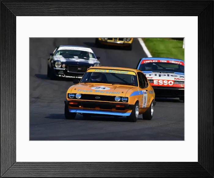 Framed Print : CJ12 9483 Graham Scarborough, Ford Capri Framed Print : CJ12 9483 Graham Scarborough, Ford Capri