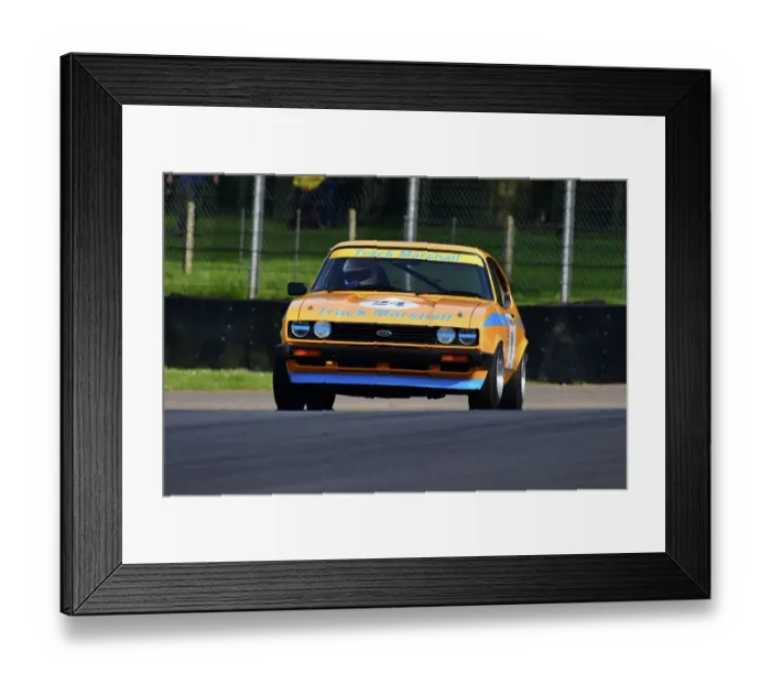 Framed Print : CJ12 9554 Graham Scarborough, Ford Capri Framed Print : CJ12 9554 Graham Scarborough, Ford Capri