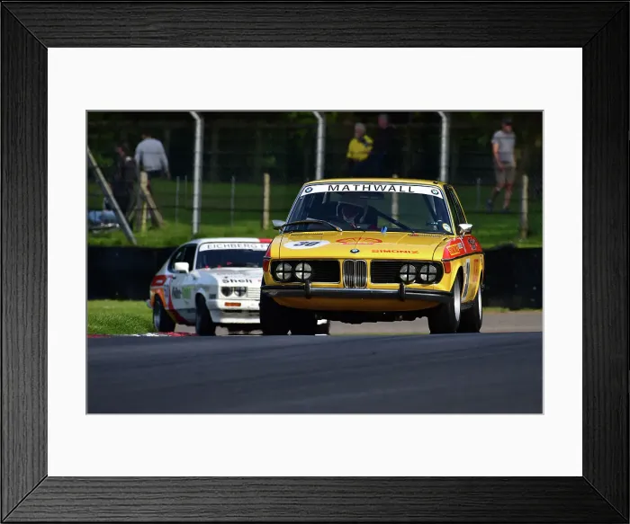 Framed Print : CJ12 9558 James Colburn, BMW 3 litre Si Framed Print : CJ12 9558 James Colburn, BMW 3 litre Si
