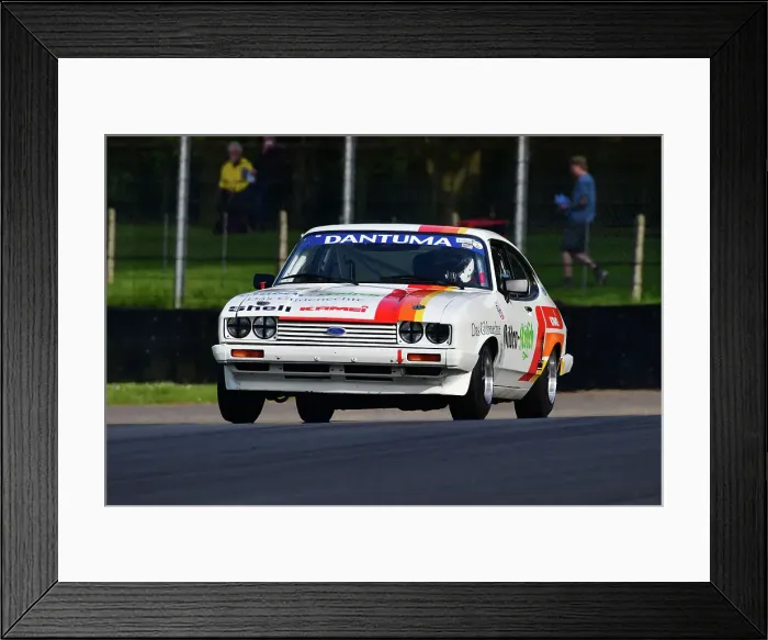 Framed Print : CJ12 9569 Simon Drabble, Alex Drabble, Ford Capri Framed Print : CJ12 9569 Simon Drabble, Alex Drabble, Ford Capri