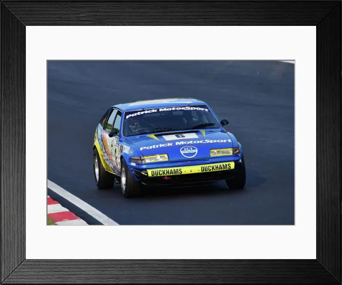 Framed Print : CJ12 9618 Mike Whitaker Snr, Patrick Motorsport Rover SD1 Framed Print : CJ12 9618 Mike Whitaker Snr, Patrick Motorsport Rover SD1