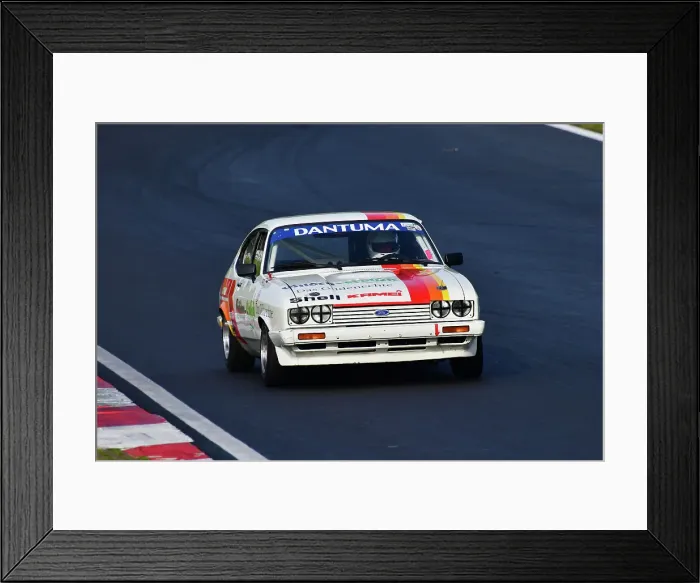 Framed Print : CJ12 9624 Simon Drabble, Alex Drabble, Ford Capri Framed Print : CJ12 9624 Simon Drabble, Alex Drabble, Ford Capri