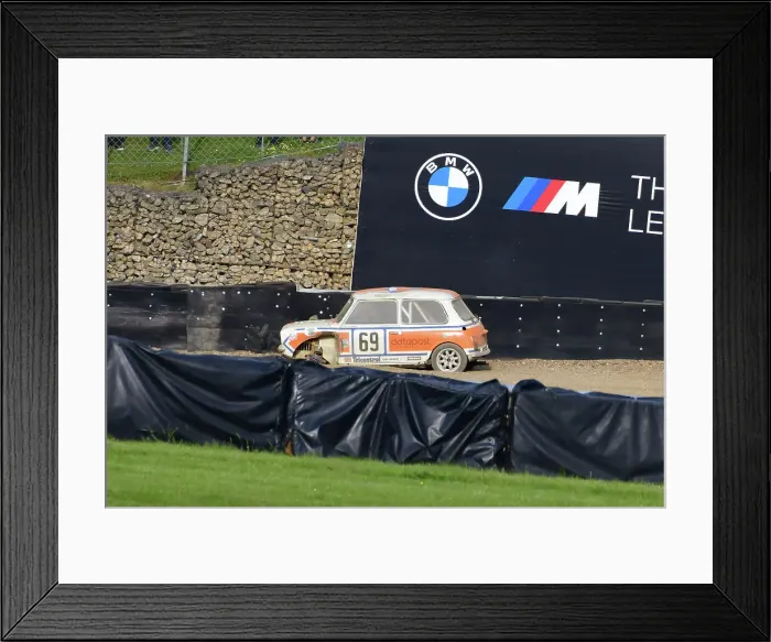 Framed Print : CJ12 9639 Rupert Deeth, Austin Mini 1275 GT