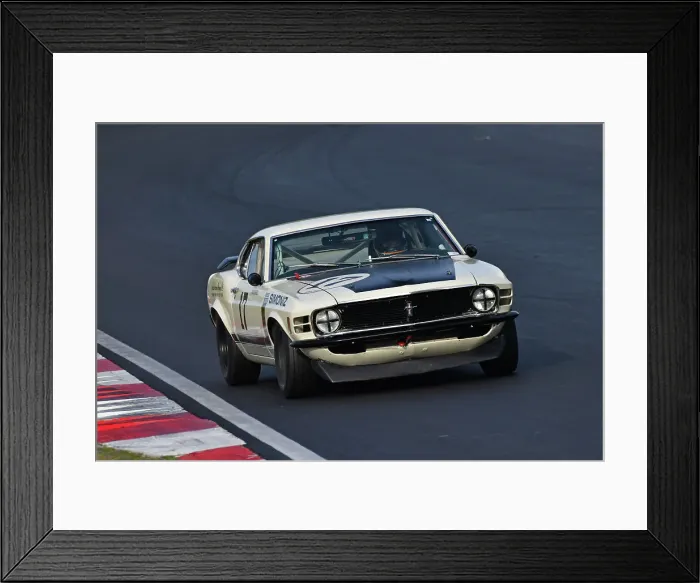 Framed Print : CJ12 9645 Fred Shepherd, Ford Mustang Framed Print : CJ12 9645 Fred Shepherd, Ford Mustang