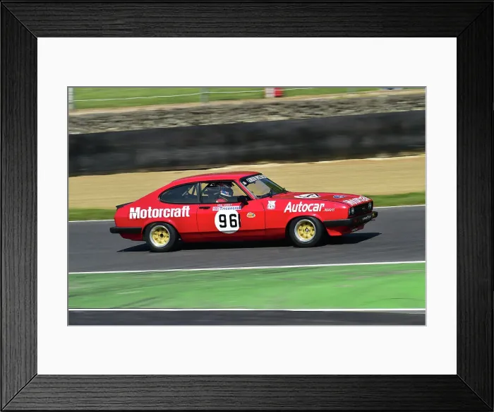 Framed Print : CM34 7836 Neil Merry, Ford Capri