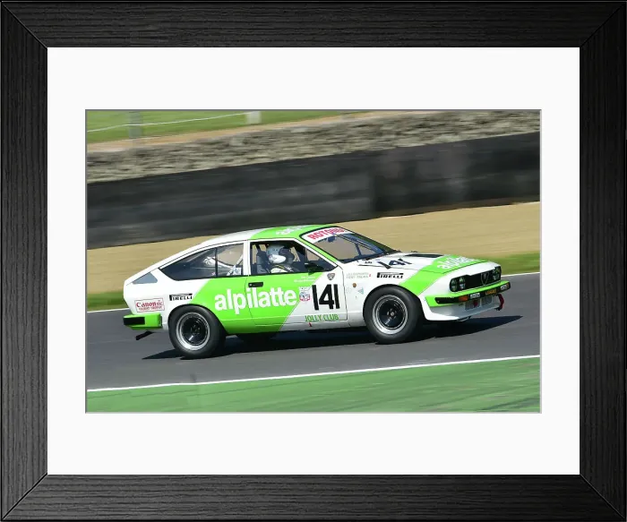 Framed Print : CM34 7844 Paul Clayson, Alfa Romeo GTV6 Framed Print : CM34 7844 Paul Clayson, Alfa Romeo GTV6