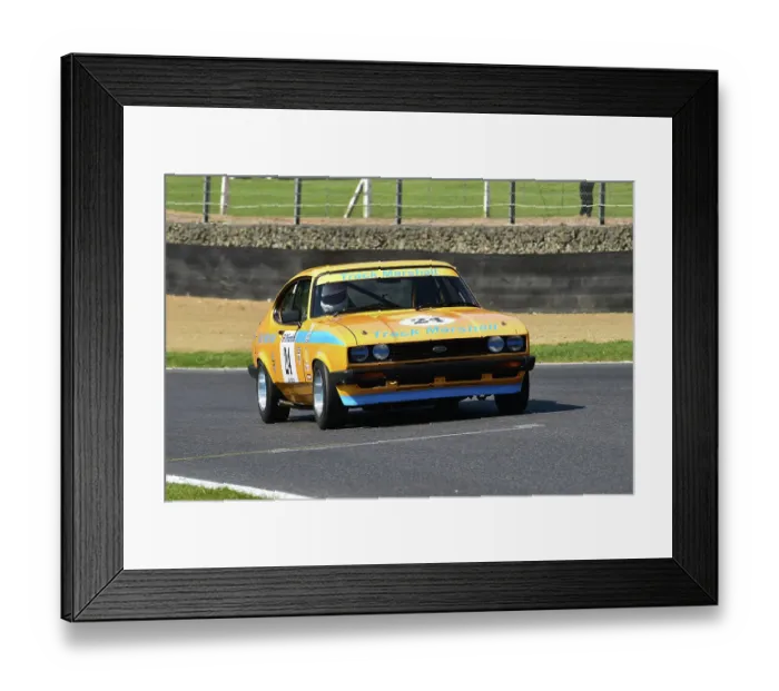 Framed Print : CM34 7906 Graham Scarborough, Ford Capri Framed Print : CM34 7906 Graham Scarborough, Ford Capri