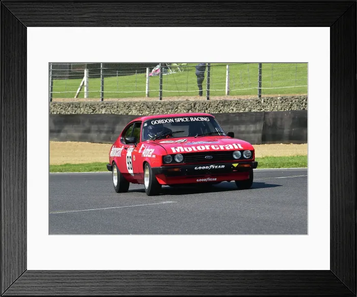Framed Print : CM34 7909 Neil Merry, Ford Capri Framed Print : CM34 7909 Neil Merry, Ford Capri