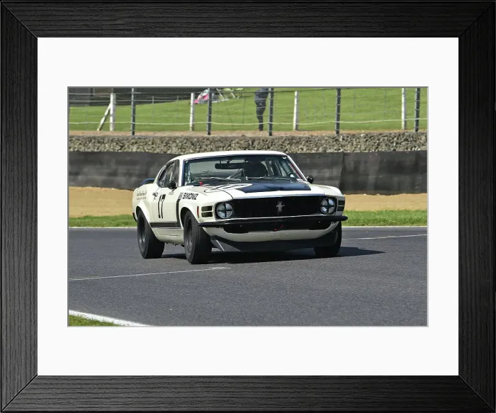 Framed Print : CM34 7911 Fred Shepherd, Ford Mustang Framed Print : CM34 7911 Fred Shepherd, Ford Mustang