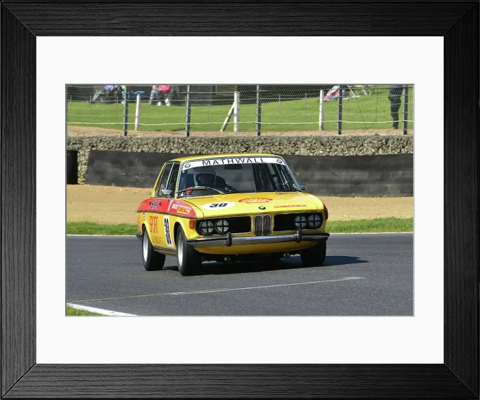 Framed Print : CM34 7925 James Colburn, BMW 3 litre Si Framed Print : CM34 7925 James Colburn, BMW 3 litre Si
