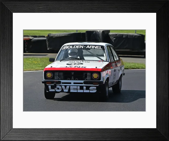 Framed Print : CM34 7932 Dave Devine, Ford Escort RS2000 Framed Print : CM34 7932 Dave Devine, Ford Escort RS2000