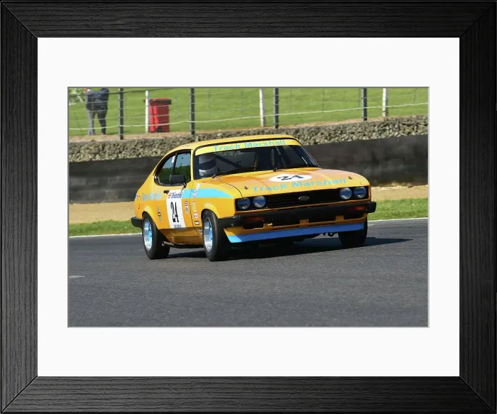 Framed Print : CM34 7941 Graham Scarborough, Ford Capri Framed Print : CM34 7941 Graham Scarborough, Ford Capri