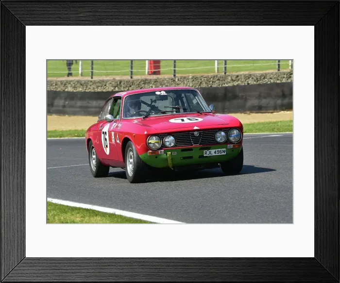 Framed Print : CM34 7956 David Erwin, Alfa Romeo 2000 GTV