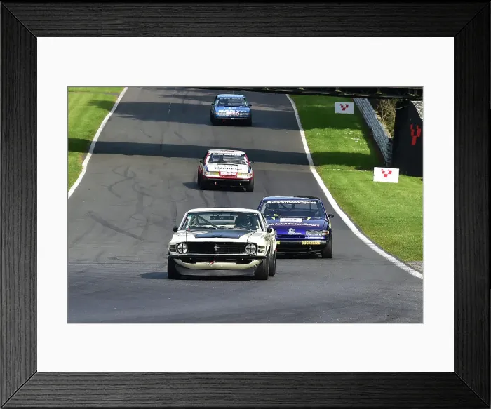 Framed Print : CM34 8601 Fred Shepherd, Ford Mustang Framed Print : CM34 8601 Fred Shepherd, Ford Mustang