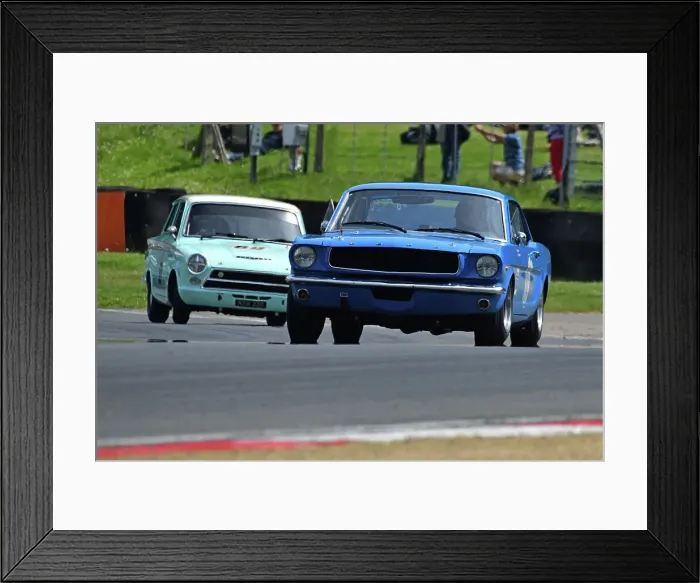 Framed Print : CJ12 9054 John Spiers, Nigel Greensall, Ford Mustang Framed Print : CJ12 9054 John Spiers, Nigel Greensall, Ford Mustang