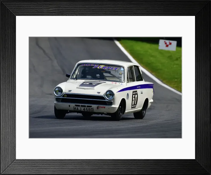 Framed Print : CJ12 9108 Josh Cook, Ford Lotus Cortina Framed Print : CJ12 9108 Josh Cook, Ford Lotus Cortina