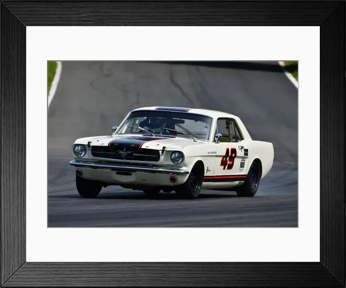Framed Print : CJ12 9109 Michael Whitaker Jnr, Ford Mustang Framed Print : CJ12 9109 Michael Whitaker Jnr, Ford Mustang