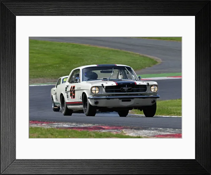 Framed Print : CJ12 9160 Michael Whitaker Jnr, Ford Mustang Framed Print : CJ12 9160 Michael Whitaker Jnr, Ford Mustang