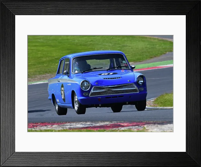 Framed Print : CJ12 9172 Ambrogio Perfetti, Ford Lotus Cortina Framed Print : CJ12 9172 Ambrogio Perfetti, Ford Lotus Cortina