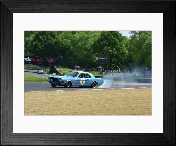 Framed Print : CM34 8092 Steve Soper, Ford Mustang Framed Print : CM34 8092 Steve Soper, Ford Mustang