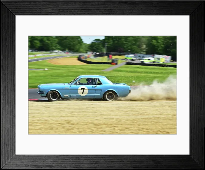 Framed Print : CM34 8097 Steve Soper, Ford Mustang Framed Print : CM34 8097 Steve Soper, Ford Mustang