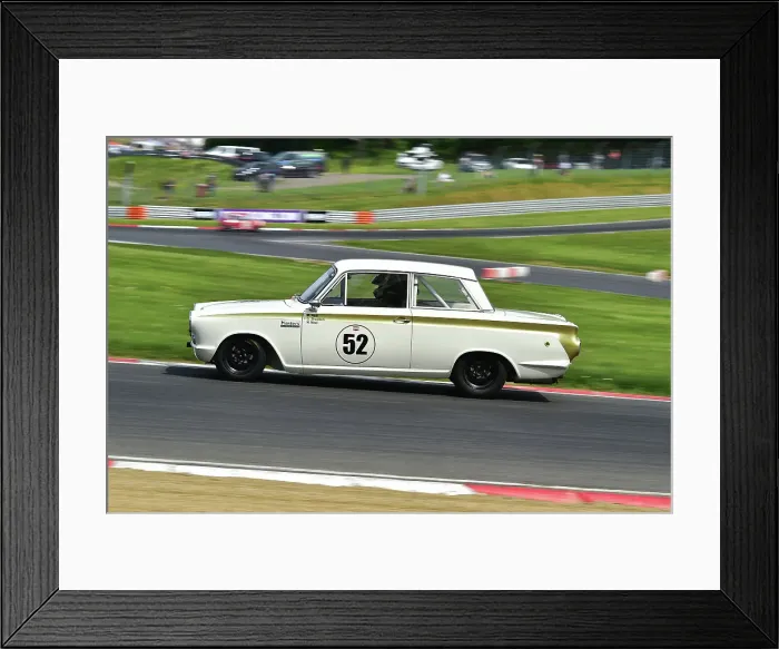 Framed Print : CM34 8197 Matt Neal, Henry Neal, Ford Lotus Cortina Framed Print : CM34 8197 Matt Neal, Henry Neal, Ford Lotus Cortina