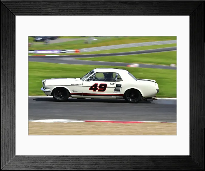 Framed Print : CM34 8207 Michael Whitaker Jnr, Ford Mustang Framed Print : CM34 8207 Michael Whitaker Jnr, Ford Mustang
