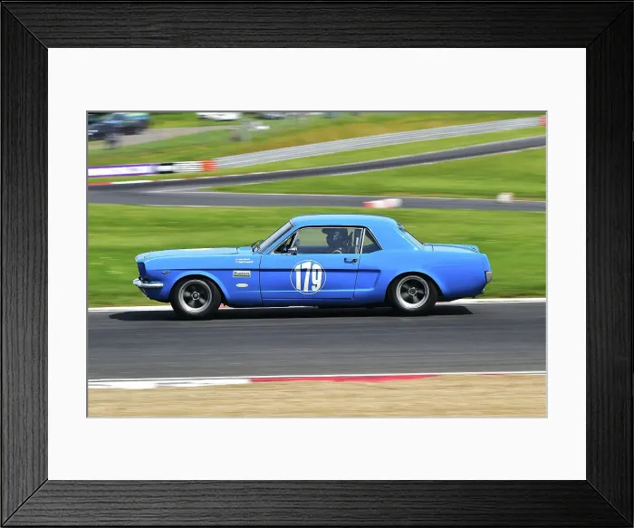 Framed Print : CM34 8210 John Spiers, Nigel Greensall, Ford Mustang Framed Print : CM34 8210 John Spiers, Nigel Greensall, Ford Mustang