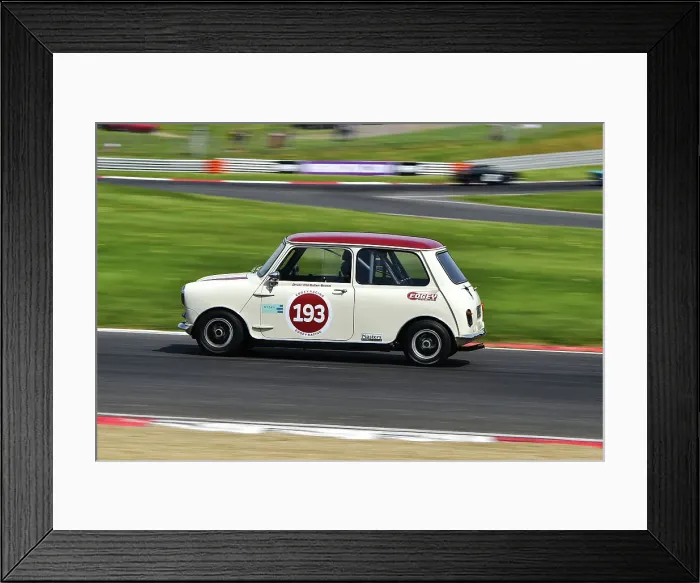 Framed Print : CM34 8225 Phil Bullen-Brown, Austin Mini Cooper S